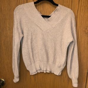 Pink Rose Vintage Off the Shoulder Sweater
